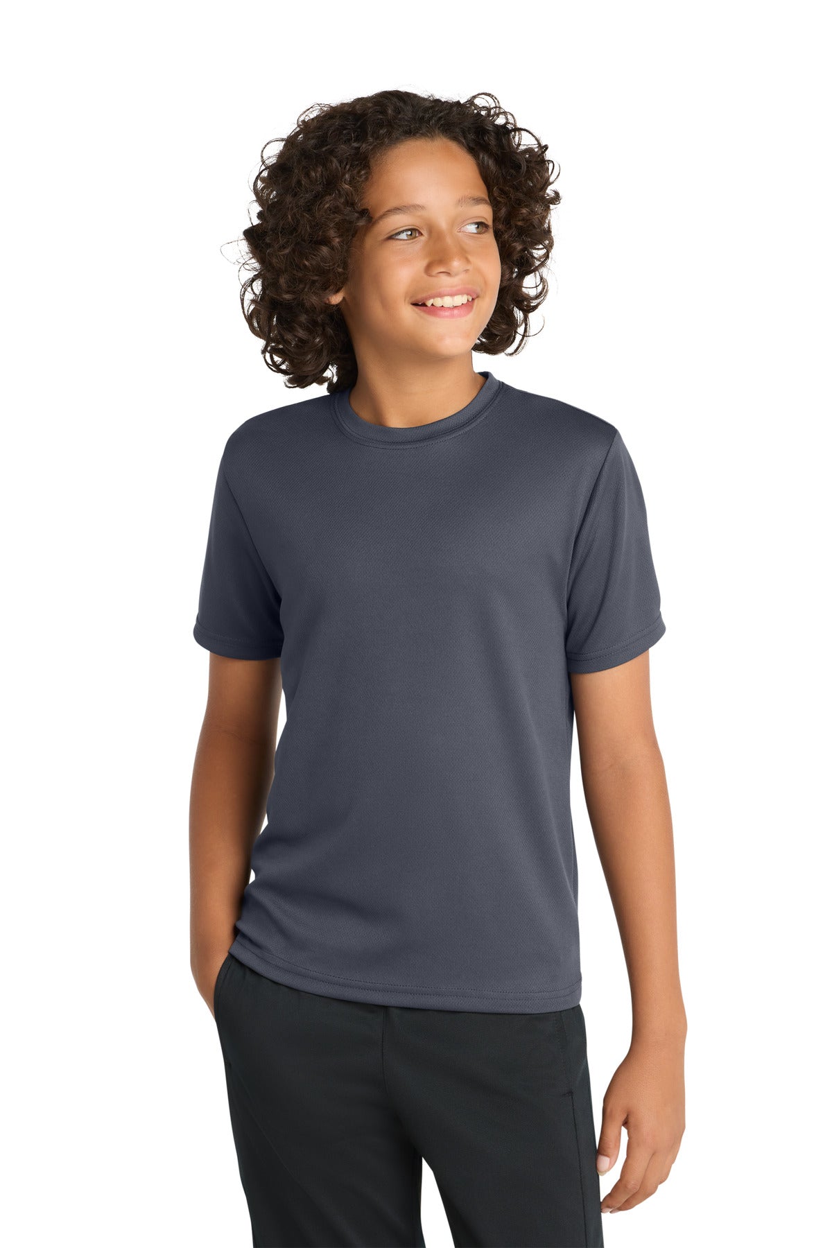 Sport-Tek YST340 Youth PosiCharge RacerMesh Tee
