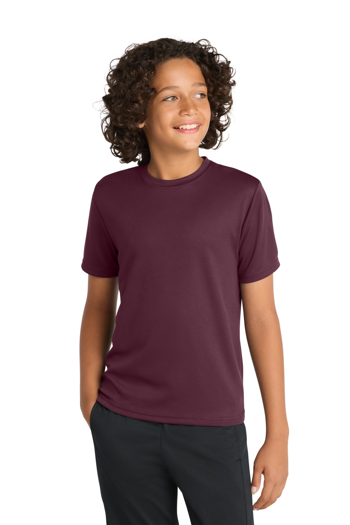 Sport-Tek YST340 Youth PosiCharge RacerMesh Tee