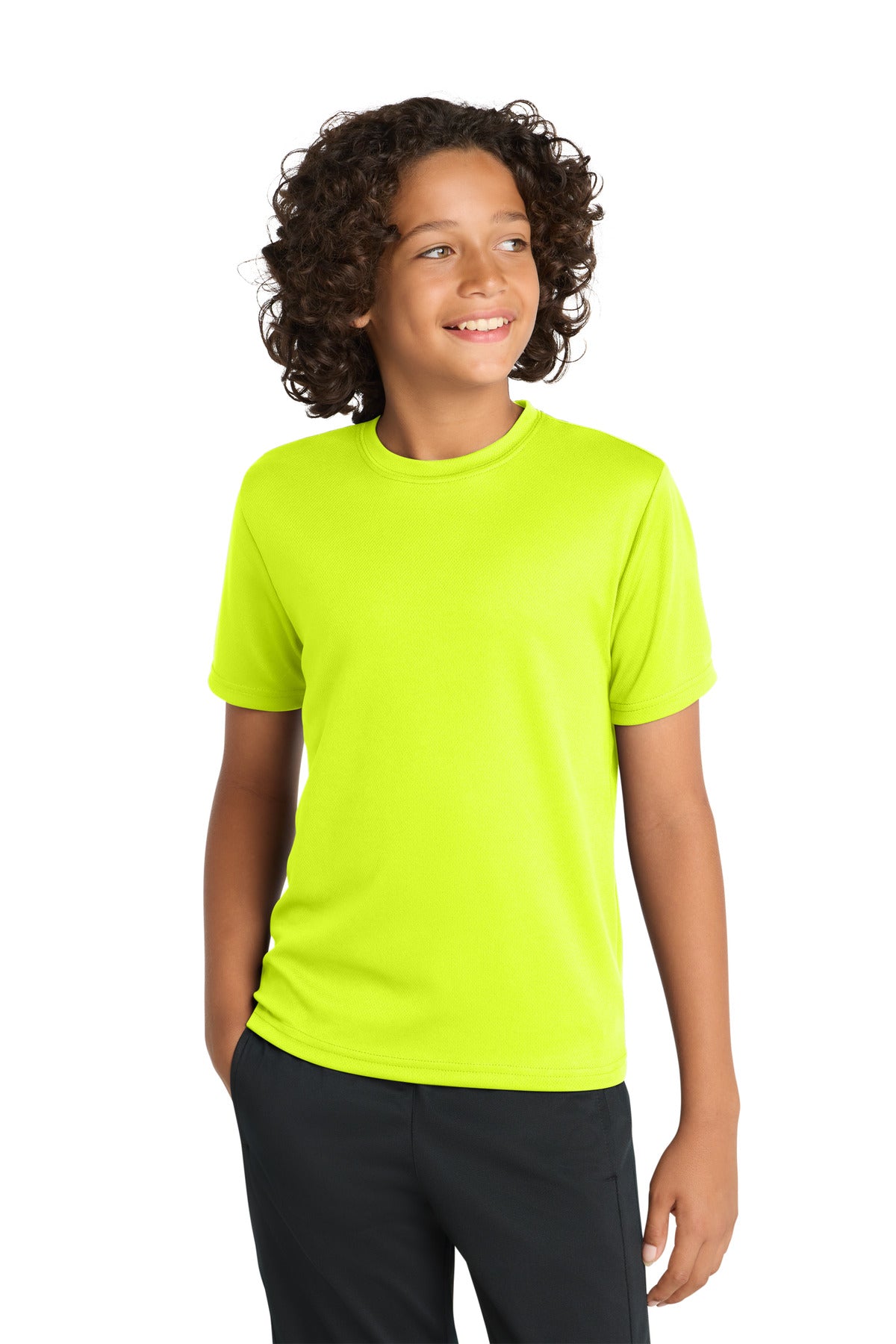 Sport-Tek YST340 Youth PosiCharge RacerMesh Tee