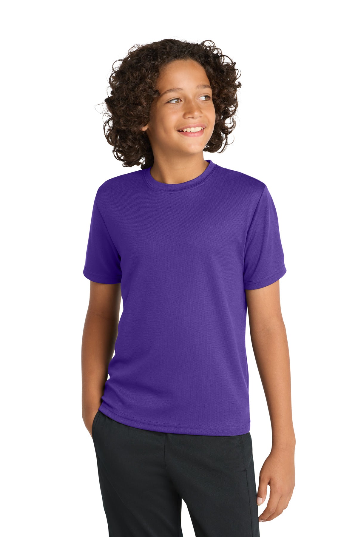 Sport-Tek YST340 Youth PosiCharge RacerMesh Tee
