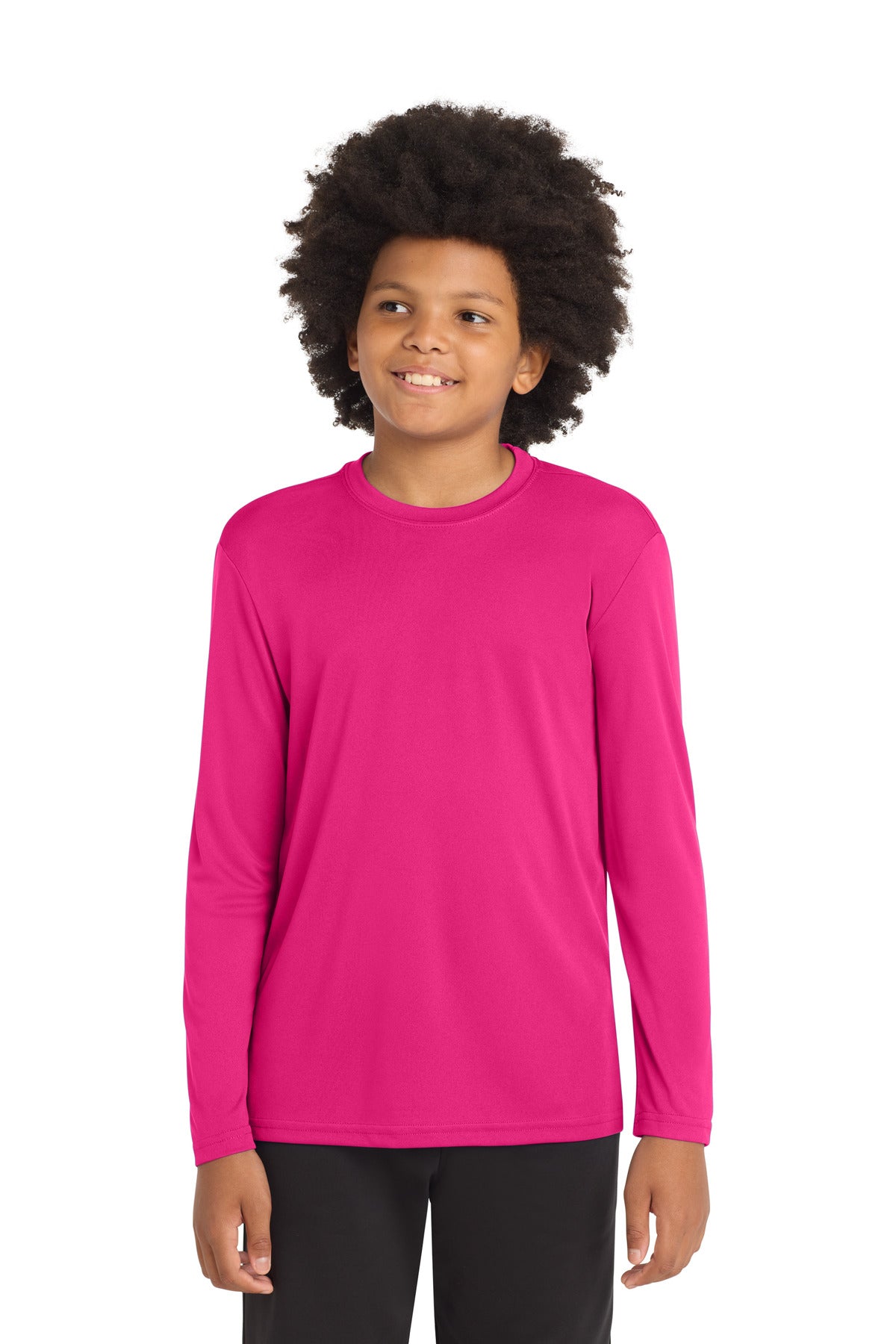 Sport-Tek YST350LS Youth Long Sleeve PosiCharge Competitor Tee