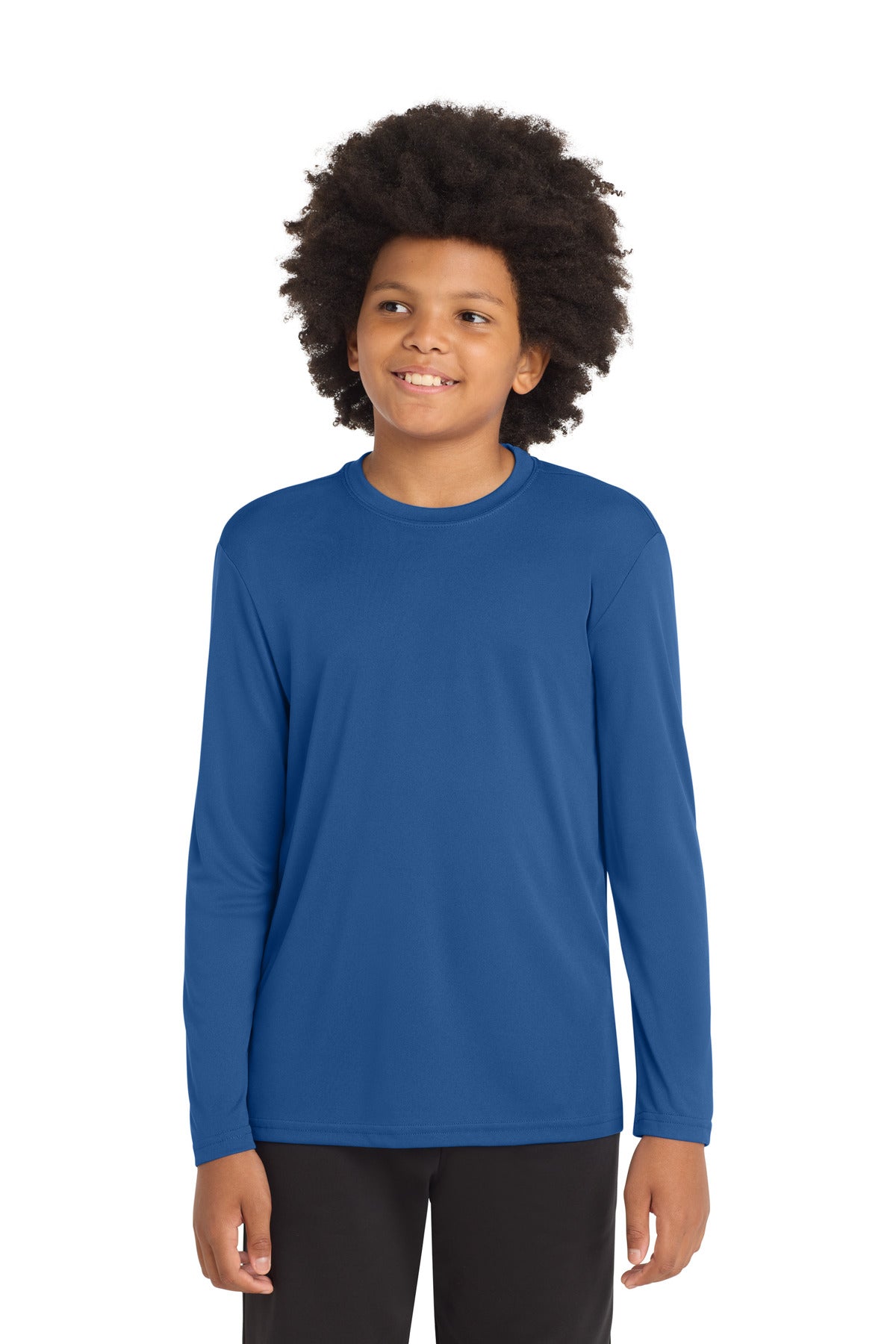 Sport-Tek YST350LS Youth Long Sleeve PosiCharge Competitor Tee