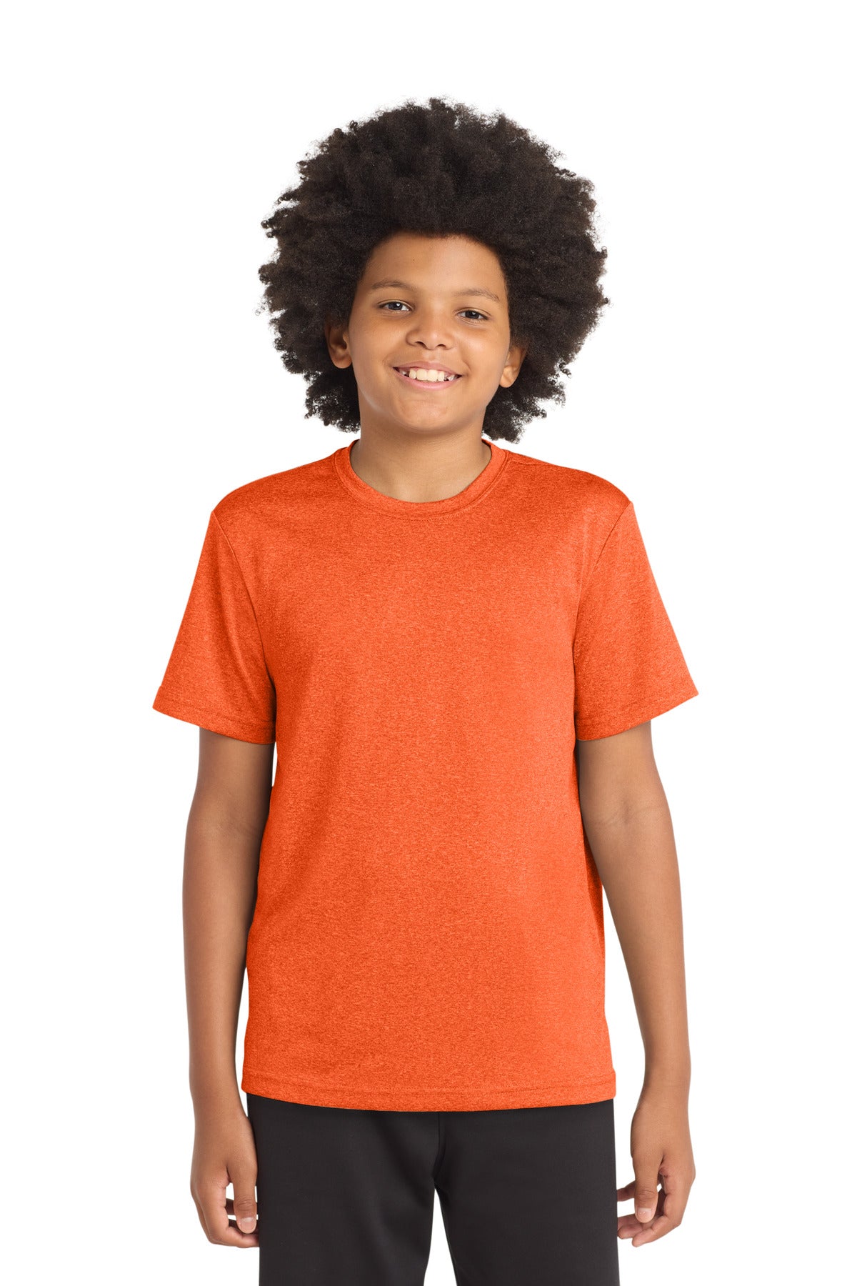 Sport-Tek YST360 Youth Heather Contender Tee