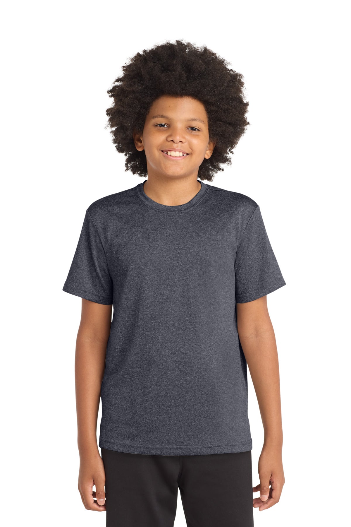 Sport-Tek YST360 Youth Heather Contender Tee