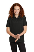 Sport-Tek YST740 Youth UV Micropique Polo