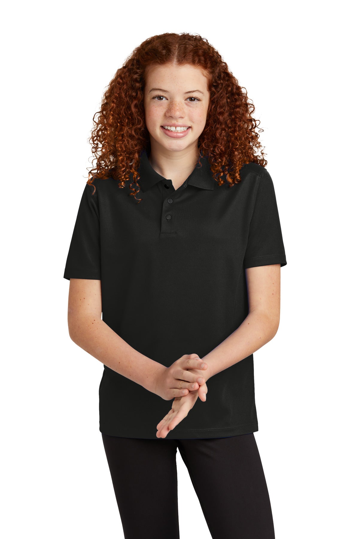 Sport-Tek YST740 Youth UV Micropique Polo